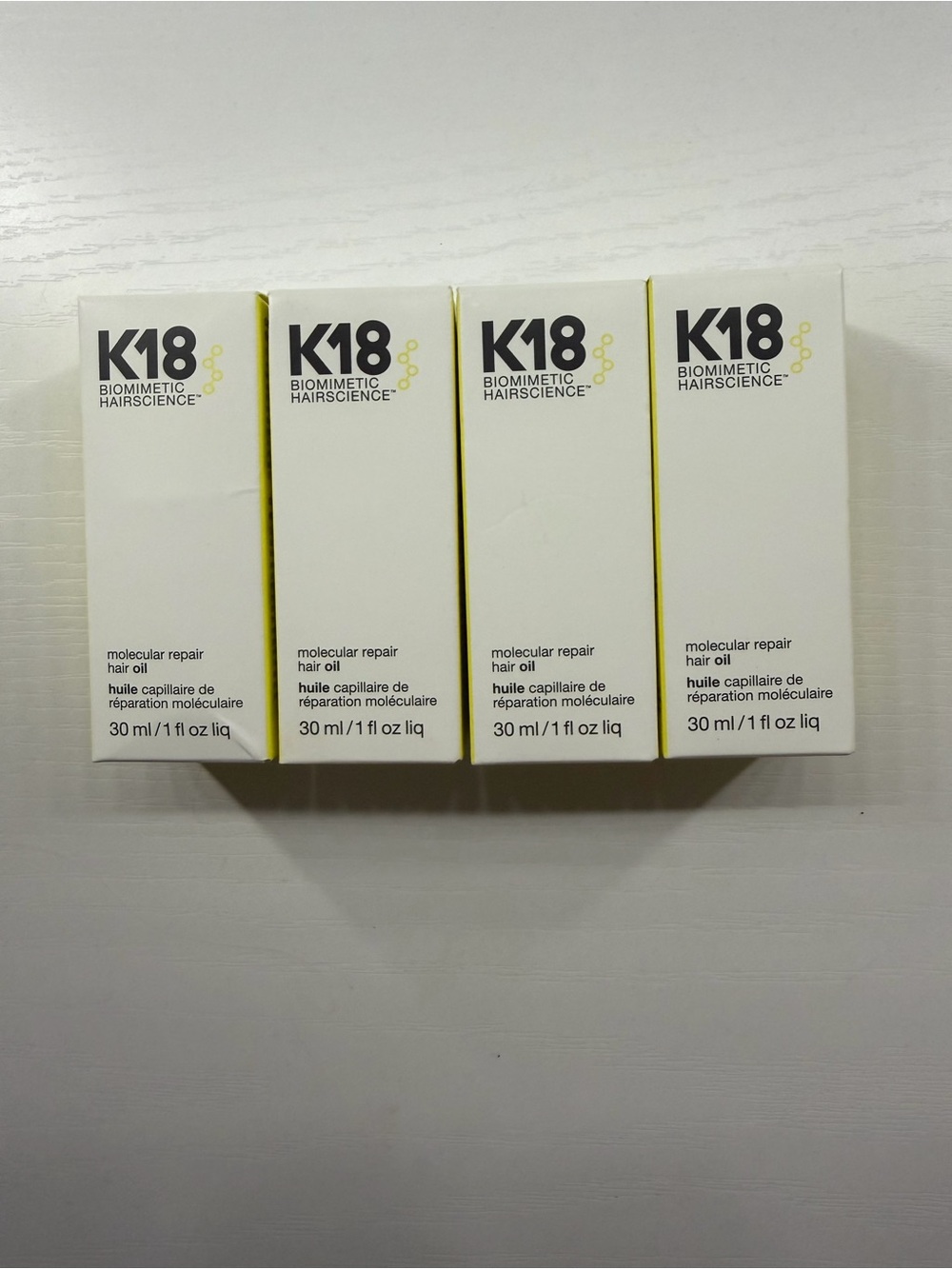 K18 Molecular Repair Hair Oil 4 Pack